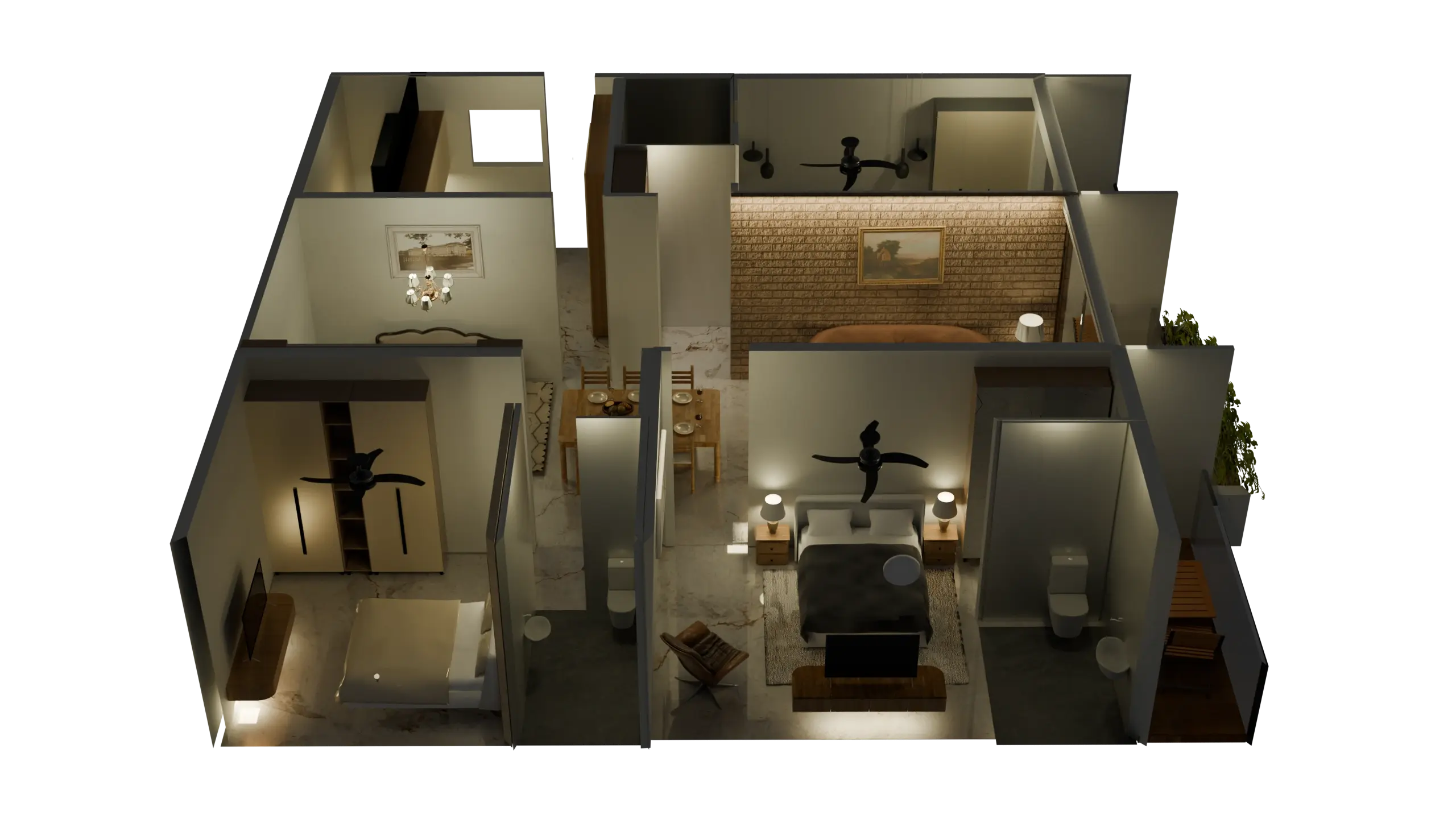 eHome Isometric View